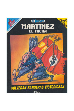PENDONES #025 MARTINEZ EL FACHA VOLVERAN BANDERAS VICTORIOSAS
