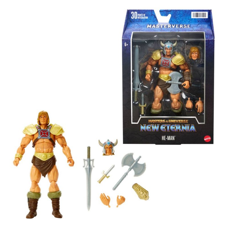 MASTERS OF THE UNIVERSE NEW ETERNIA VIKING HE-MAN