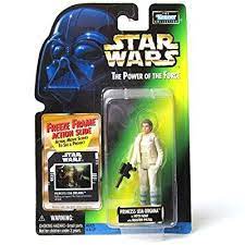 STAR WARS THE POWER OF THE FORCE PRINCESS LEIA ORGANA IN HOTH GEAR WITH BLASTER PISTOL