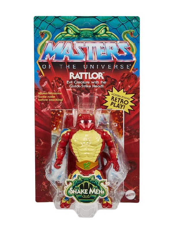 MASTERS OF THE UNIVERSE ORIGINS RATTLOR