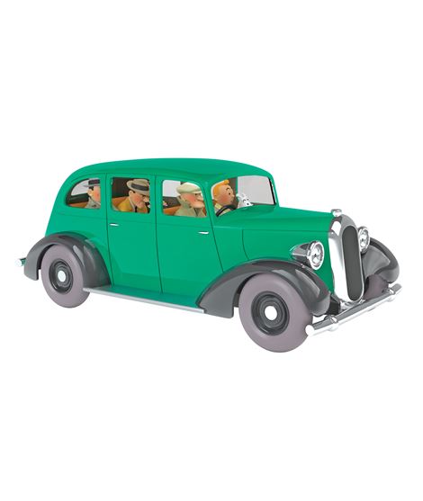 TINTIN COCHE LA VOITURE DES GANGSTERS