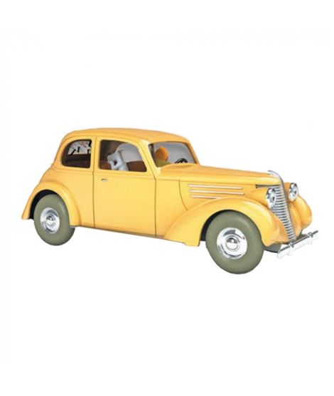 TINTIN COCHE L'AUTO ACCIDENTEE