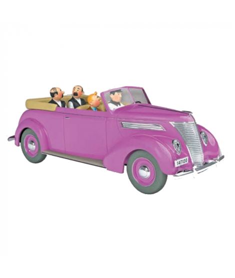 TINTIN COCHE LE CABRIOLET DES DUPONT