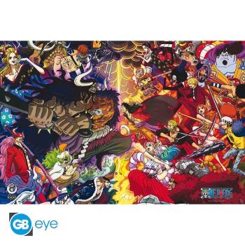 ONE PIECE POSTER 91.5 X 61 CM. 1000 LOGS FINAL FIGHT