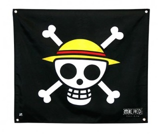 ONE PIECE BANDERA LUFFY 60 x 50