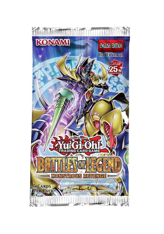 YU-GI-OH! TCG SOBRE BATTLES OF LEGEND MONSTRUOUS REVENGE (INGLES)