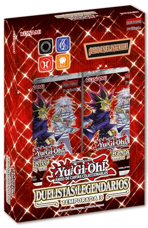 YU-GI-OH! CARTAS CAJA DUELISTAS LEGENDARIOS