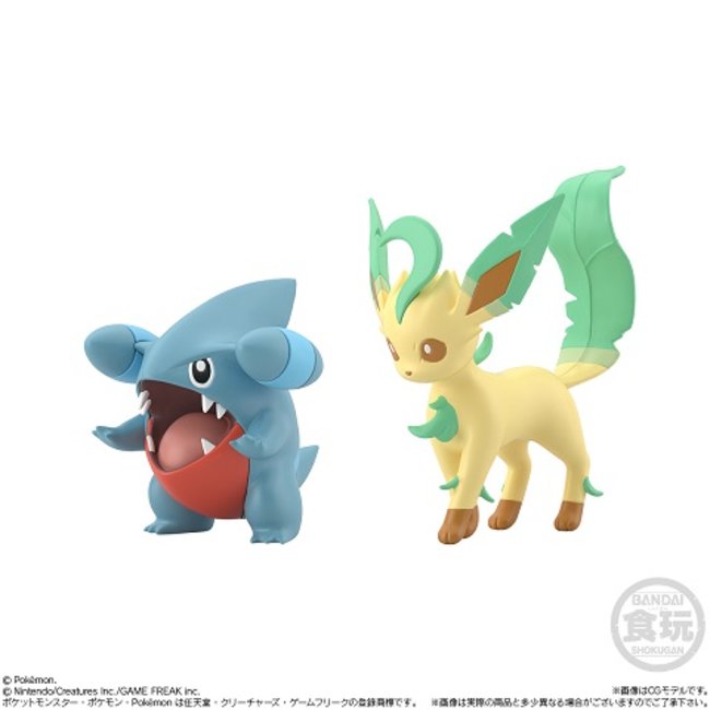 POKÉMON SCALE WORLD FUKAMARU & LEAFIA