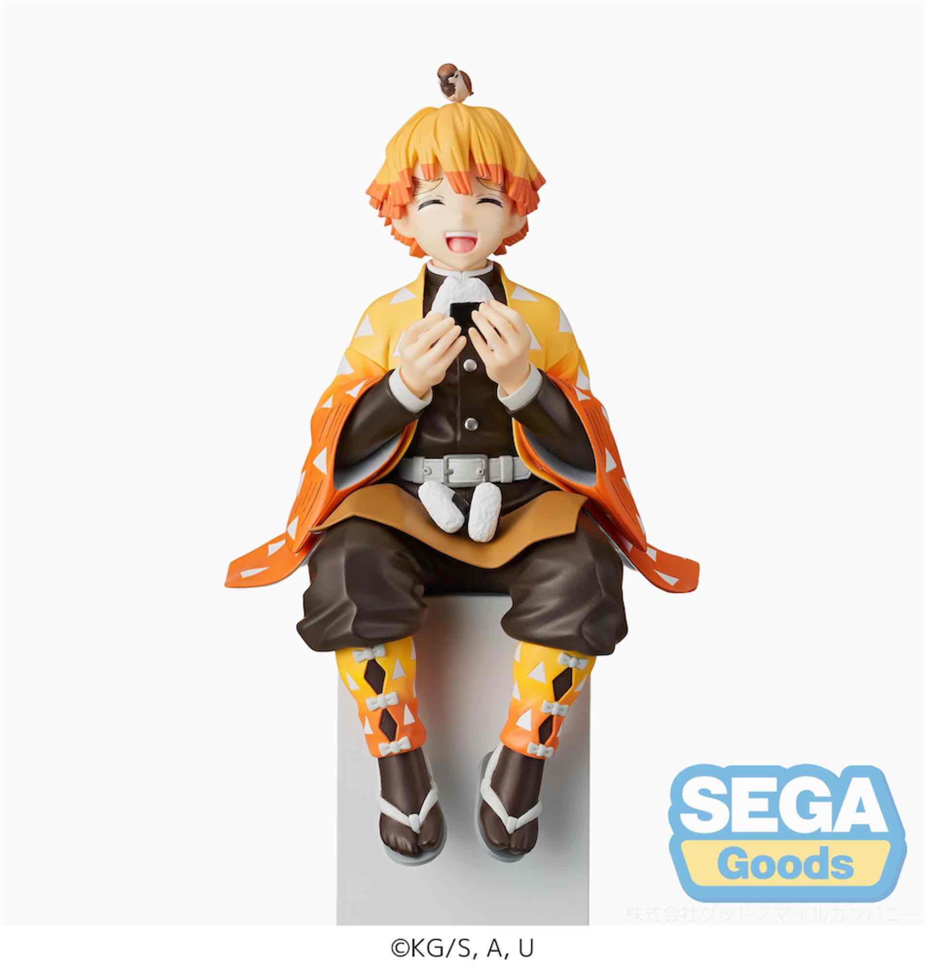 KIMETSU NO YAIBA ZENITSU AGATSUMA PM PERCHING FIGUR