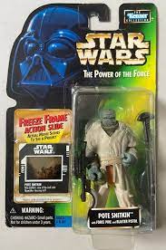 STAR WARS THE POWER OF THE FORCE POTE SNITKIN WITH FORCE PIKE AND BLASTER PISTOL