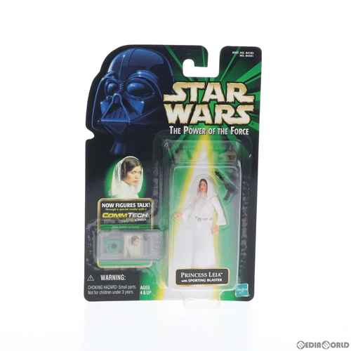 STAR WARS THE POWER OF THE FORCE PRINCESS LEIA WITH SPORTING BLASTER