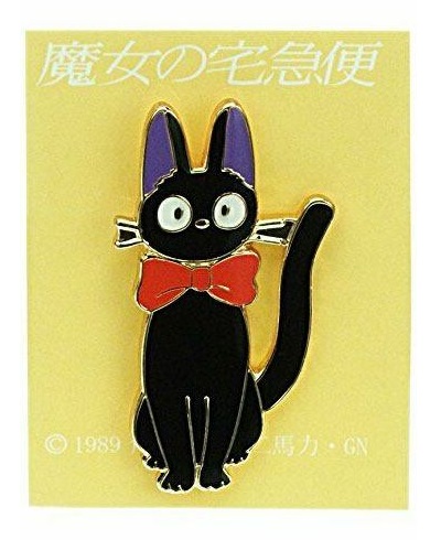 STUDIO GHIBLI PIN JIJI CON LAZO