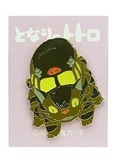 STUDIO GHIBLI PIN TOTORO GATO BUS T-43