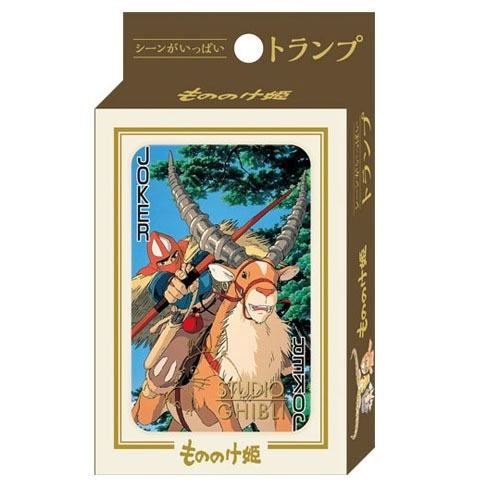 STUDIO GHIBLI BARAJA DE NAIPES PRINCESA MONONOKE