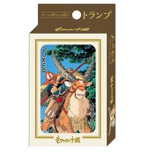 STUDIO GHIBLI BARAJA DE NAIPES PRINCESA MONONOKE