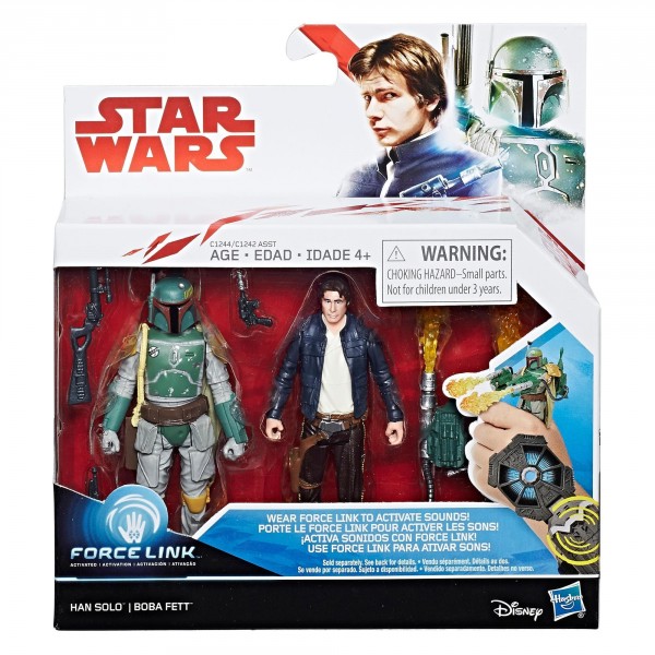 STAR WARS HAN SOLO & BOBBA FETT