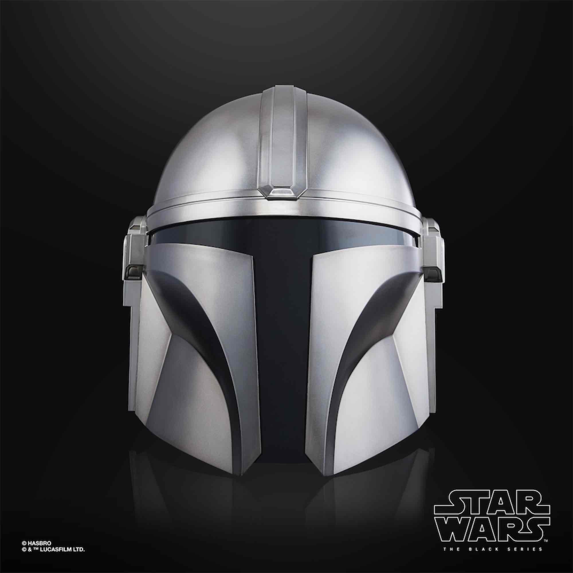 STAR WARS MANDALORIAN REPLICA 1:1 CASCO ELECTRONICO BLACK SERIES