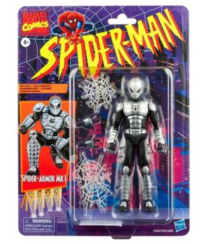 MARVEL LEGENDS VINTAGE RETRO SPIDER-MAN SPIDER-ARMOR MK 1