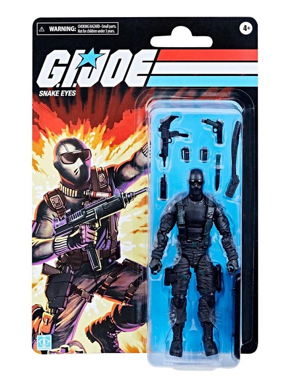 GI JOE CLASSIFIED RETRO COLLECTION SNAKE EYES