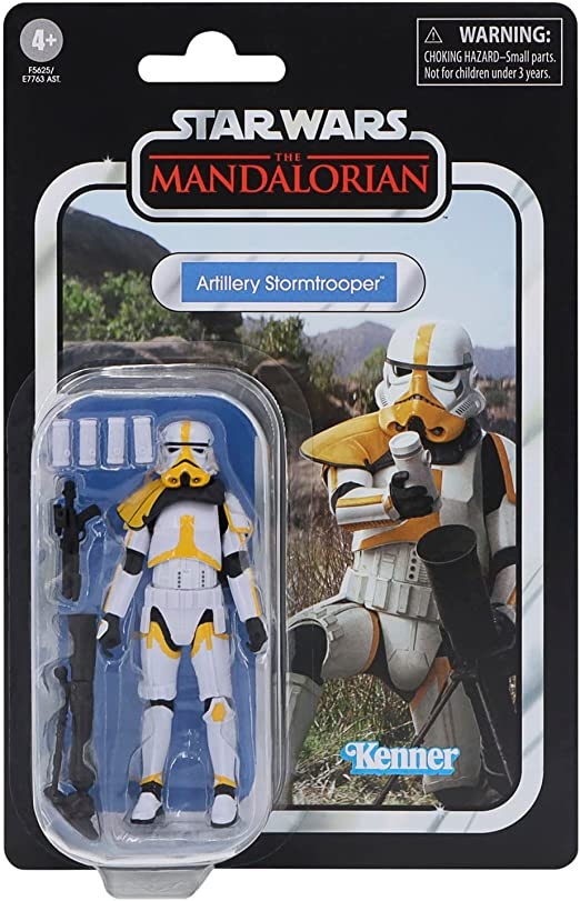 STAR WARS VINTAGE SERIES THE MANDALORIAN ARTILLERY STORMTROOPER