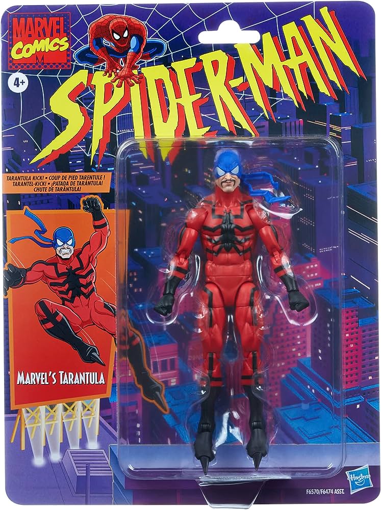 MARVEL LEGENDS VINTAGE SPIDER-MAN TARANTULA
