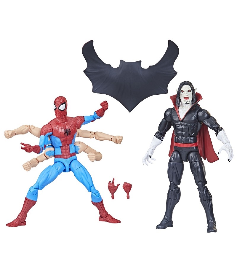 MARVEL LEGENDS AMAZING SPIDER-MAN MORBIUS & SPIDER-MAN