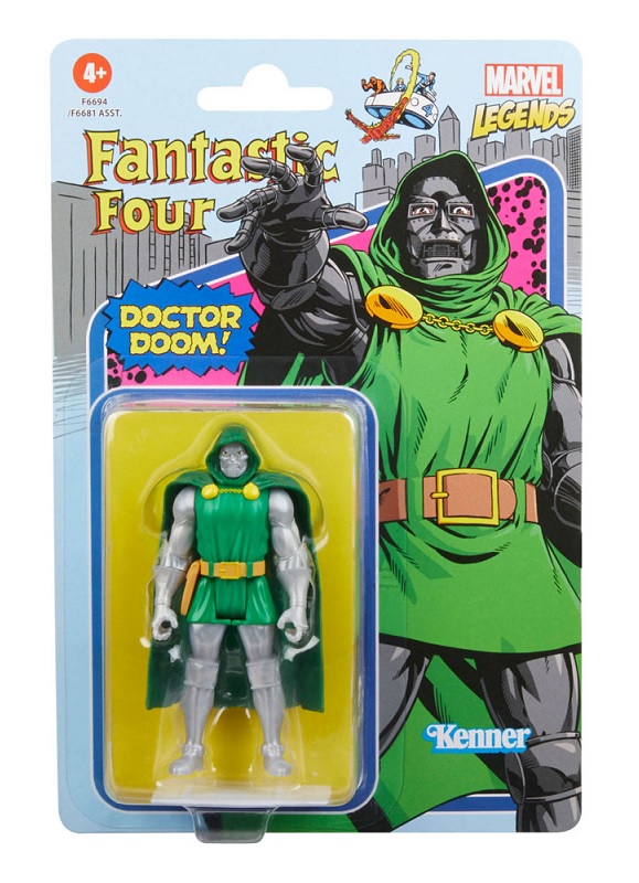 MARVEL LEGENDS RETRO FANTASTIC FOUR DOCTOR DOOM