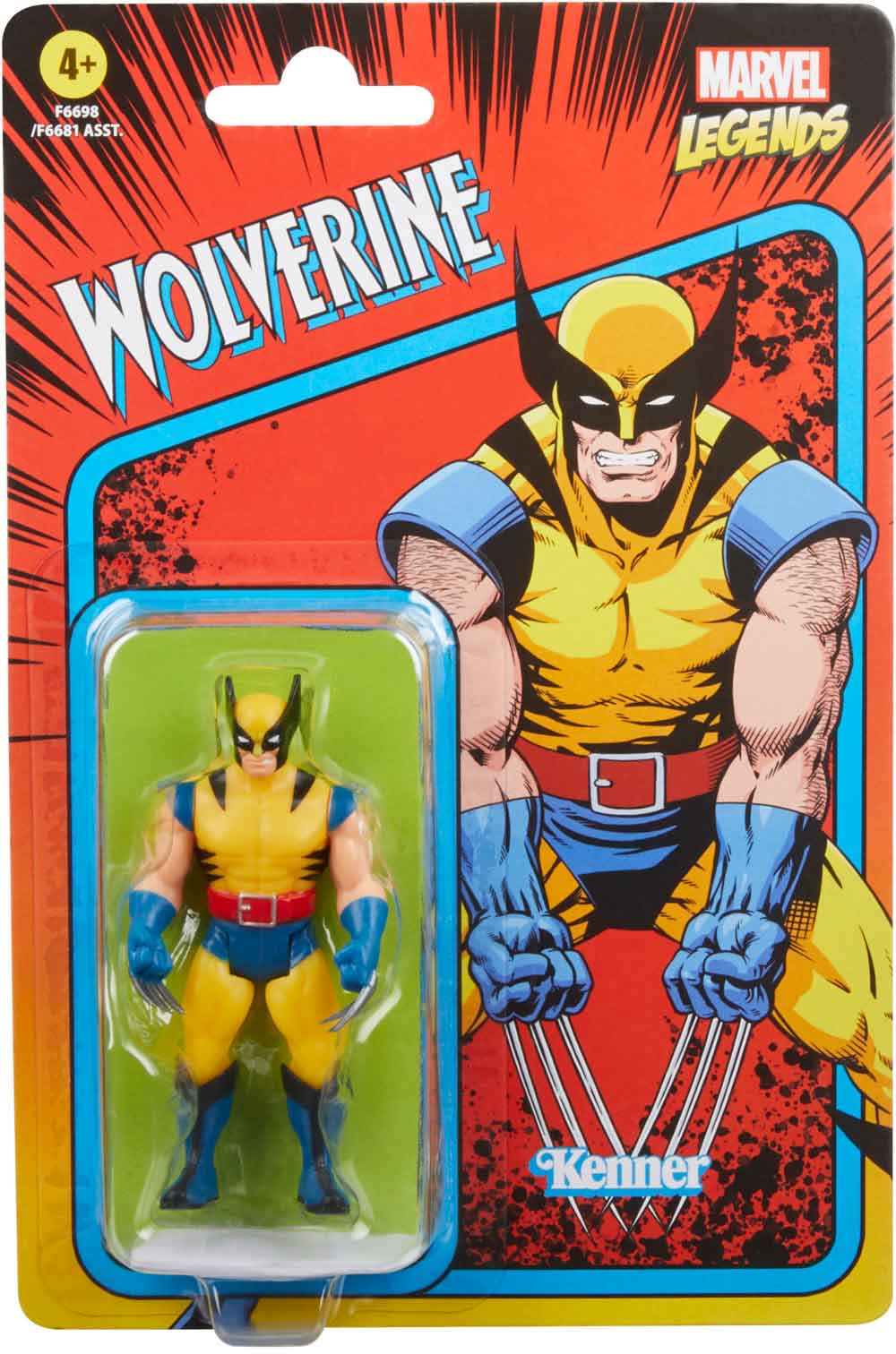 MARVEL LEGENDS RETRO WOLVERINE LOBEZNO