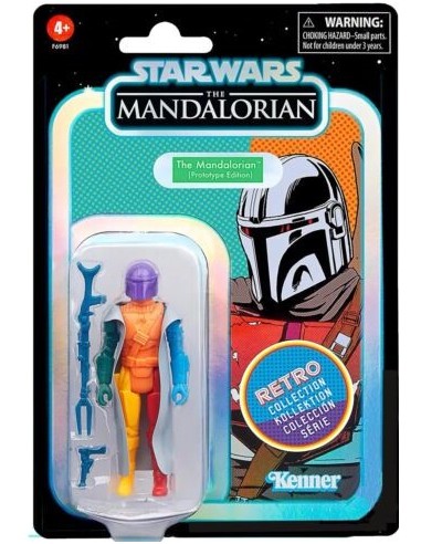 STAR WARS RETRO SERIES THE MANDALORIAN (PROTOTYPE EDITION)