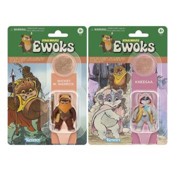 STAR WARS EWOKS THE VINTAGE COLLECTION WICKET W. WARRICK & KNEESAA