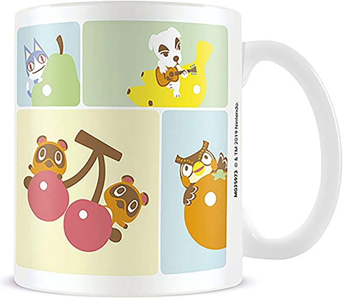 ANIMAL CROSSING TAZA PERSONAJES