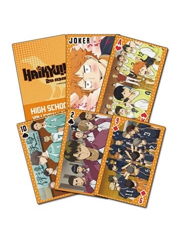 HAIKYU!! 2ND SEASON BARAJA DE CARTAS