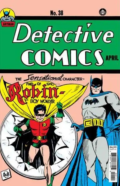 BATMAN DETECTIVE COMICS (INGLES) 38 FACSIMILE EDITION | Continuará-Comics