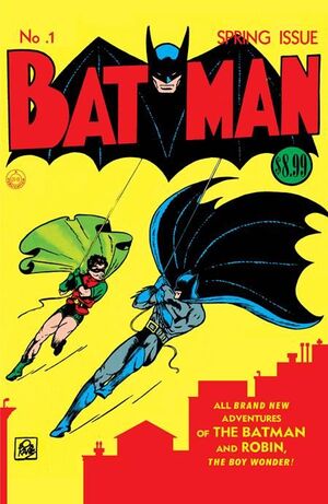 BATMAN 01 FACSIMILE EDITION (INGLÉS) (CVR A BOB KANE)