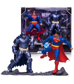 DC MULTIVERSE SUPERMAN VS ARMORED BATMAN