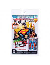 DC PAGE PUNCHERS FIGURA & COMIC SUPERMAN