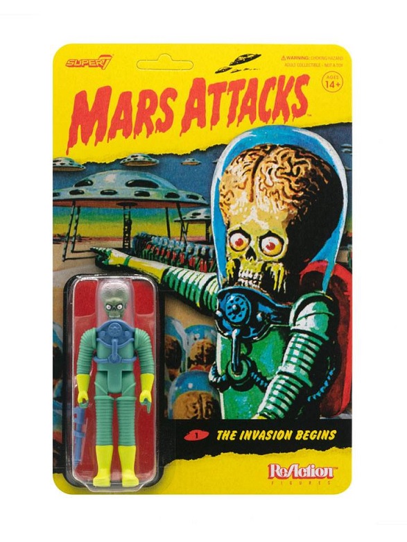 MARS ATTACKS REACTION THE INVASION BEGINS