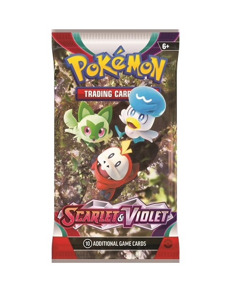 POKEMON TCG SOBRE SCARLET & VIOLET  (INGLÉS)