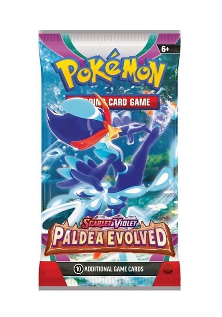 POKEMON TCG SOBRE SCARLET & VIOLET PALDEA EVOLVED (INGLÉS)