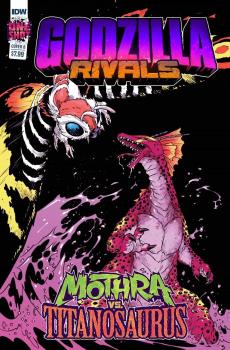 GODZILLA RIVALS (INGLES) MOTHRA VS TITANOSAURUS