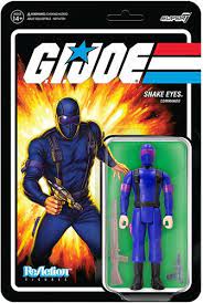 GI JOE REACTION SNAKE EYES COMMANDO