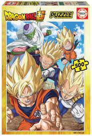 DRAGON BALL SUPER SAYANS PUZZLE 500 PIEZAS