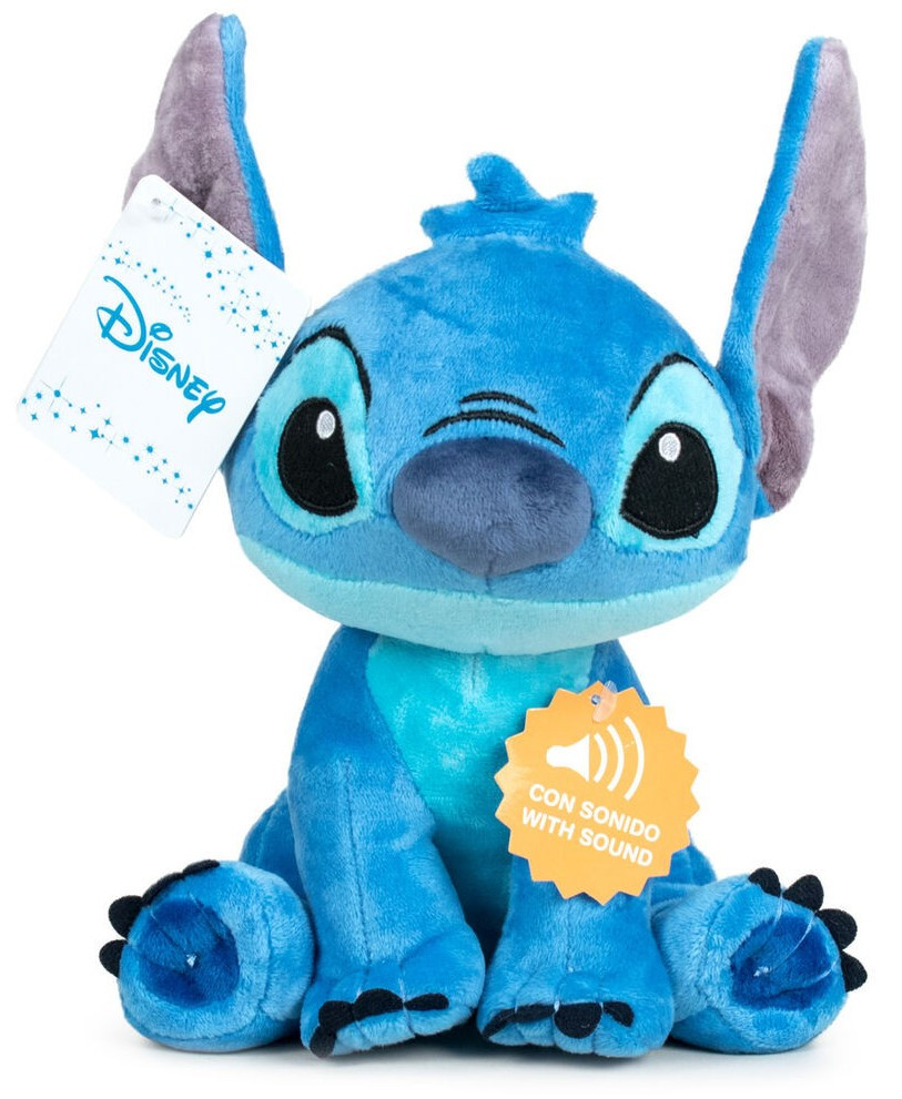 PELUCHE STITCH SENTADO (CON SONIDO)