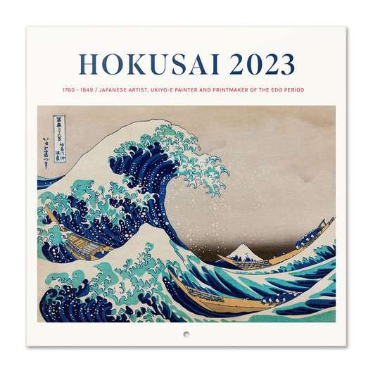 CALENDARIO 2023 JAPANESE ART HOKUSAI