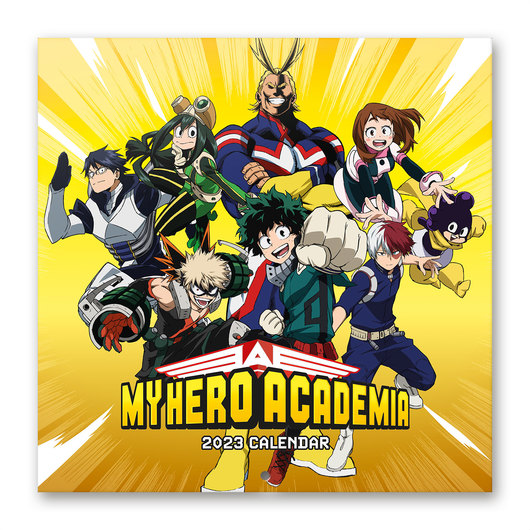 CALENDARIO 2023 MY HERO ACADEMIA