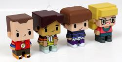 THE BIG BANG THEORY PIXEL SET 2 DE 4 FIGURAS 7 CM