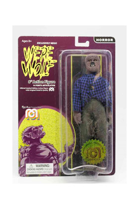 UNIVERSAL MONSTERS WEREWOLF FLOCKED