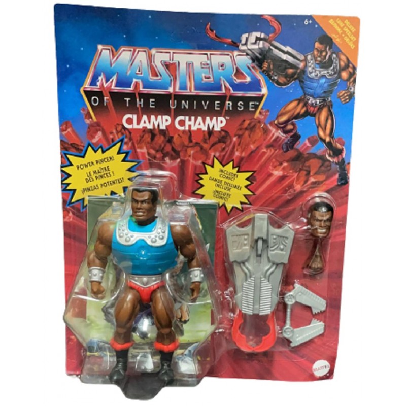 MASTERS OF THE UNIVERSE ORIGINS CLAMP CHAMP