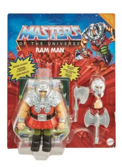 MASTERS OF THE UNIVERSE ORIGINS RAM MAN