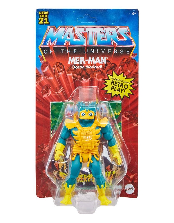 MASTERS OF THE UNIVERSE ORIGINS MER-MAN LORDS OF POWER